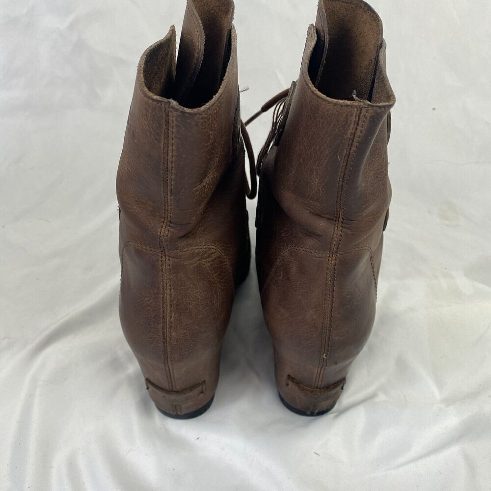 Sorel Joan Of Arctic Wedge II Snow Boots Women's 9 Brown Lace Up NL2305-250 - Picture 5 of 12